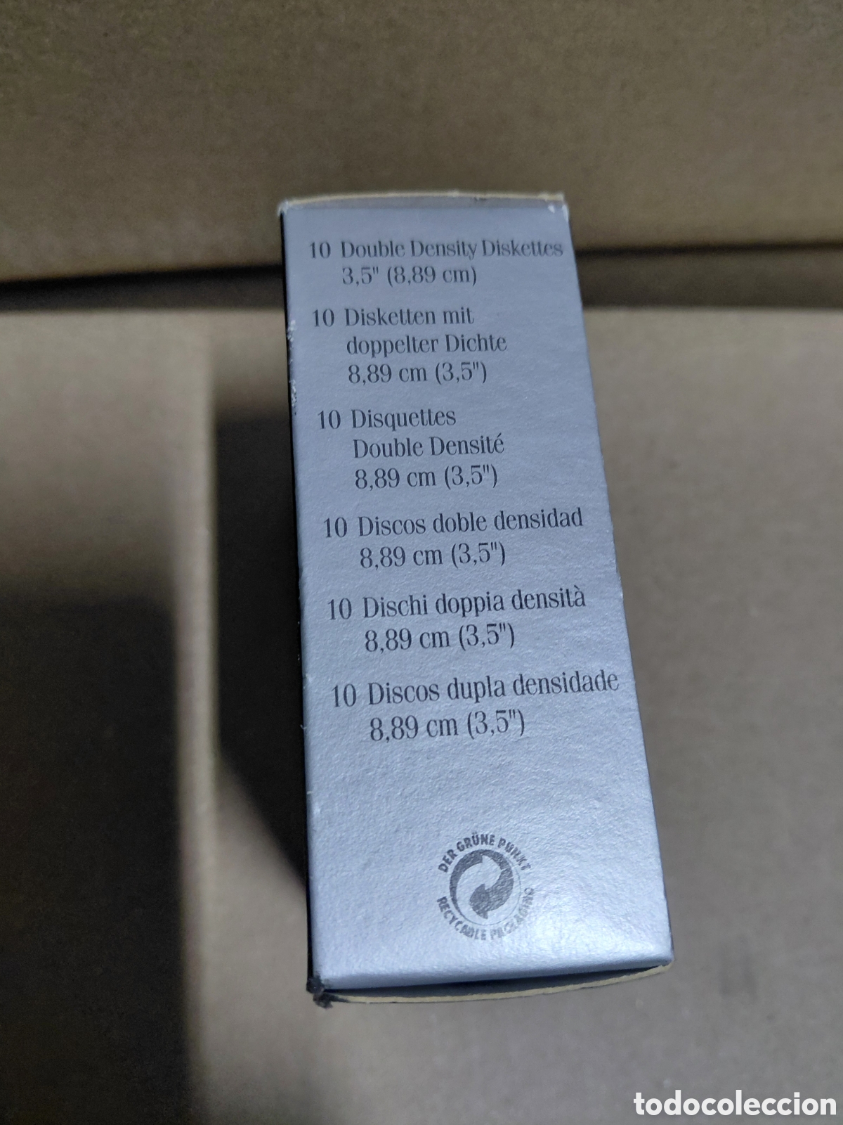 Coleccionismo: Caja de diskets 3.5 pulgadas parca kao - Foto 4
