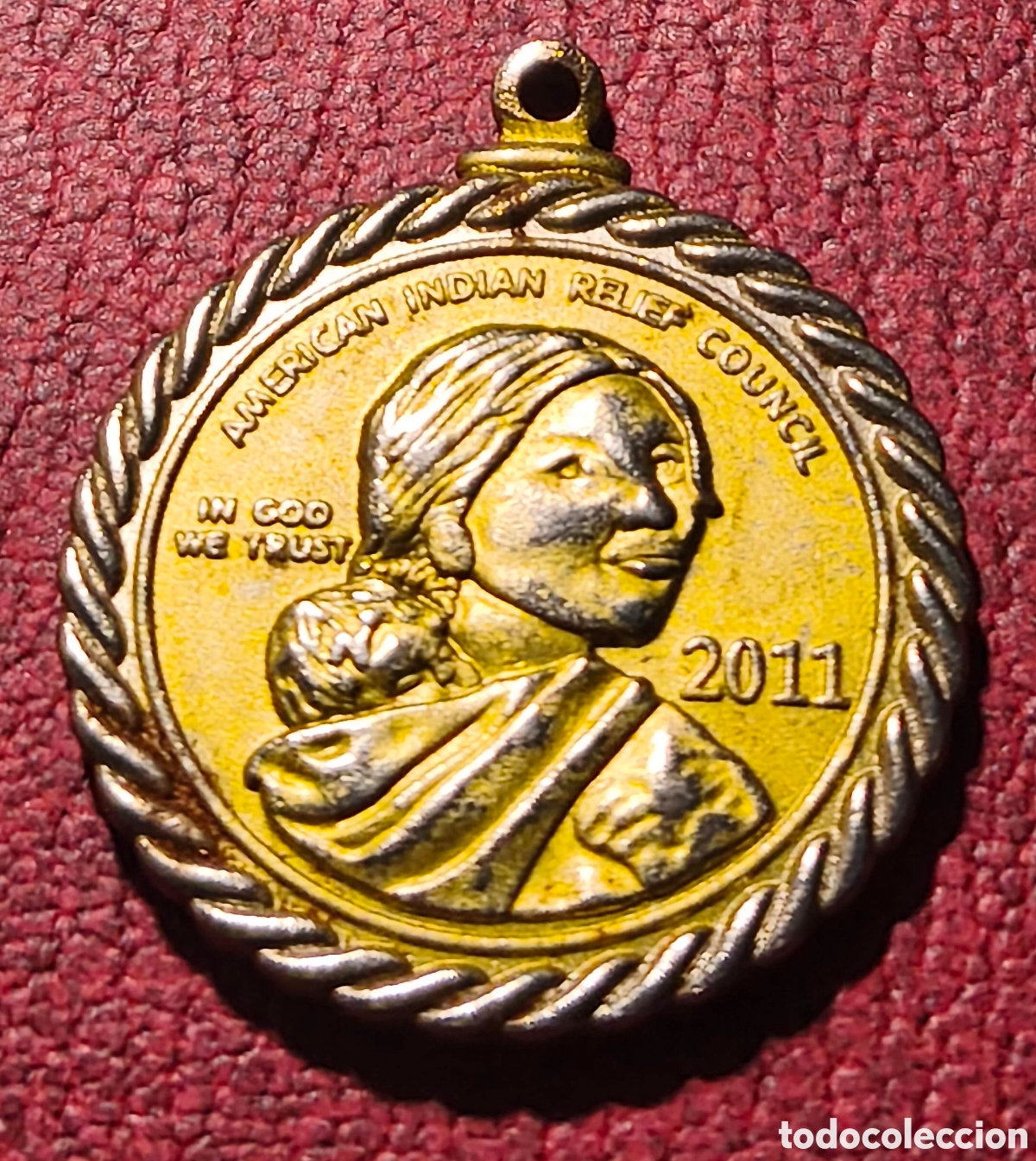 Coleccionismo: EEUU. 2011. Sacagawea. Medalla - Foto 1