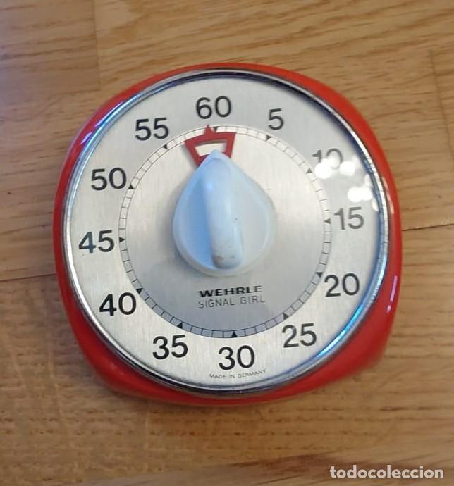 Coleccionismo: Antiguo Temporizador de Cocina Wehrle Signal Girl