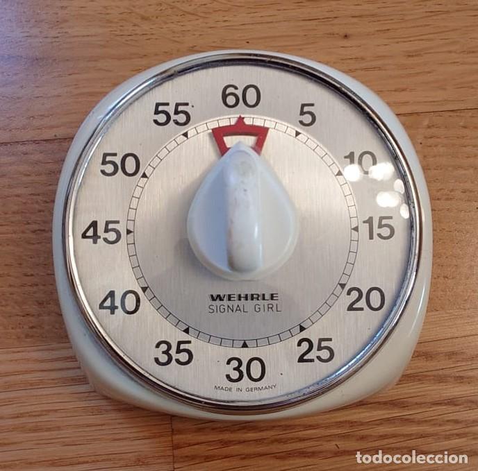 Coleccionismo: Antiguo Temporizador de Cocina Wehrle Signal Girl