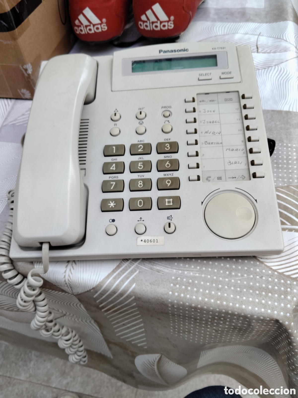 Coleccionismo: Tel&eacute;fono Panasonic muy bien estado