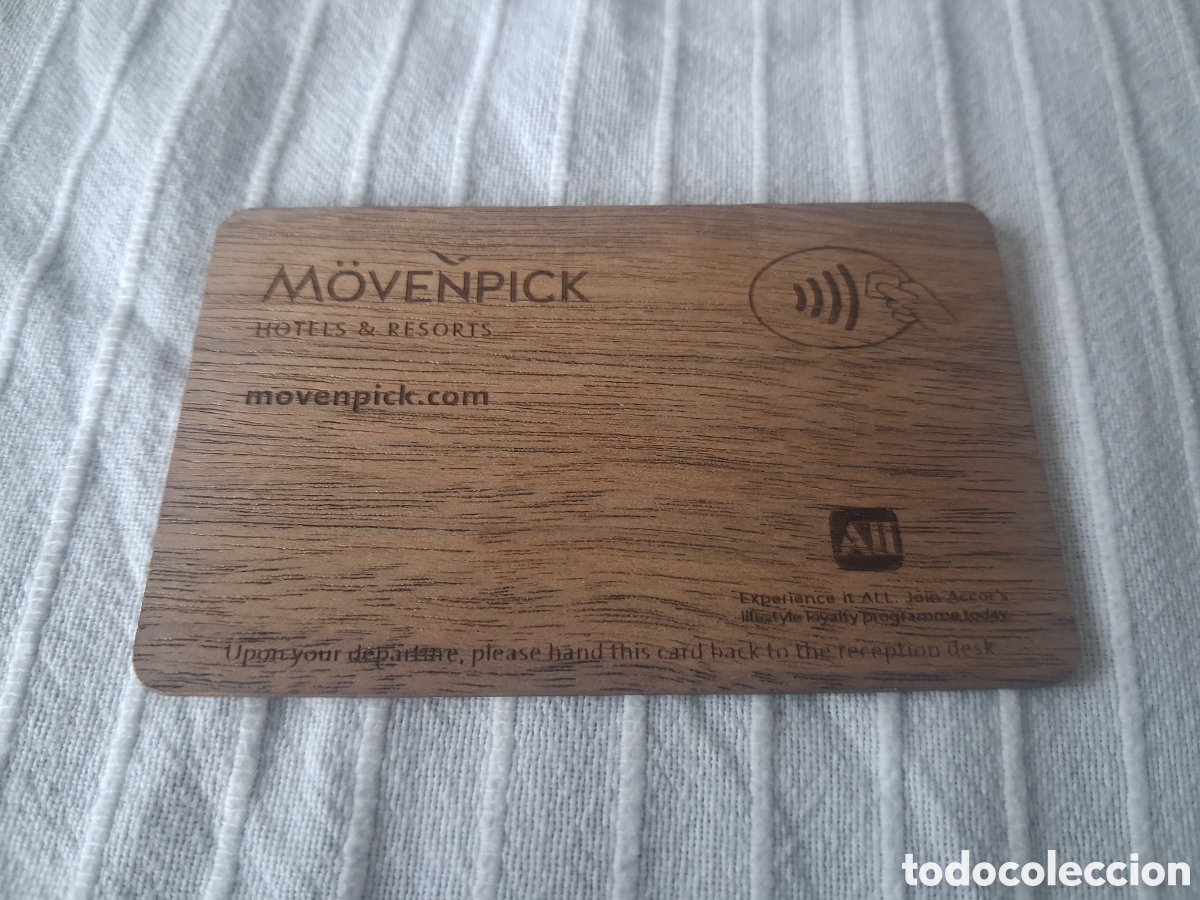 Coleccionismo: Tarjeta hoteles movenpick