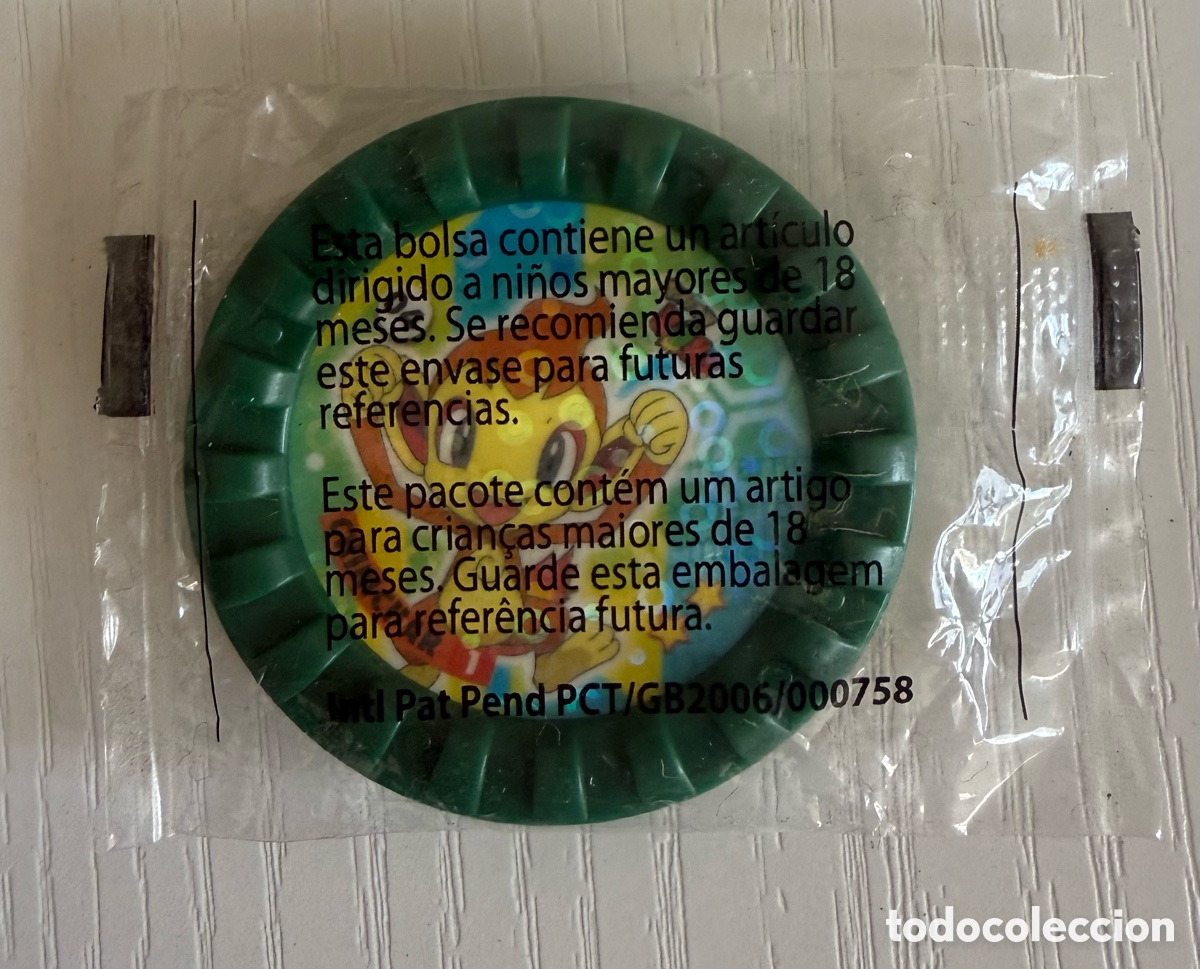 Collecting: Tazo Pokemon Rocks &ldquo;Chimchar&rdquo; - SIN ABRIR (PERFECTAS CONDICIONES)