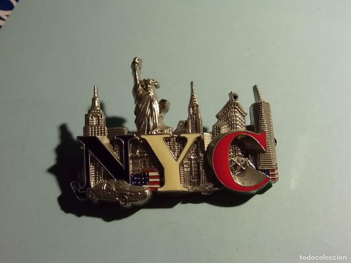 Coleccionismo: IMAN NEVERA NEW YORK GRANDE. - Foto 1