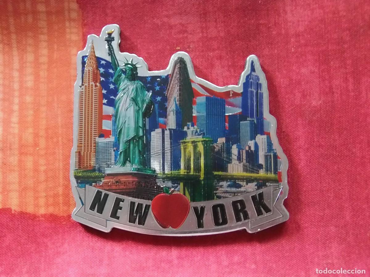 Coleccionismo: IMAN NEVERA NEW YORK GRANDE.