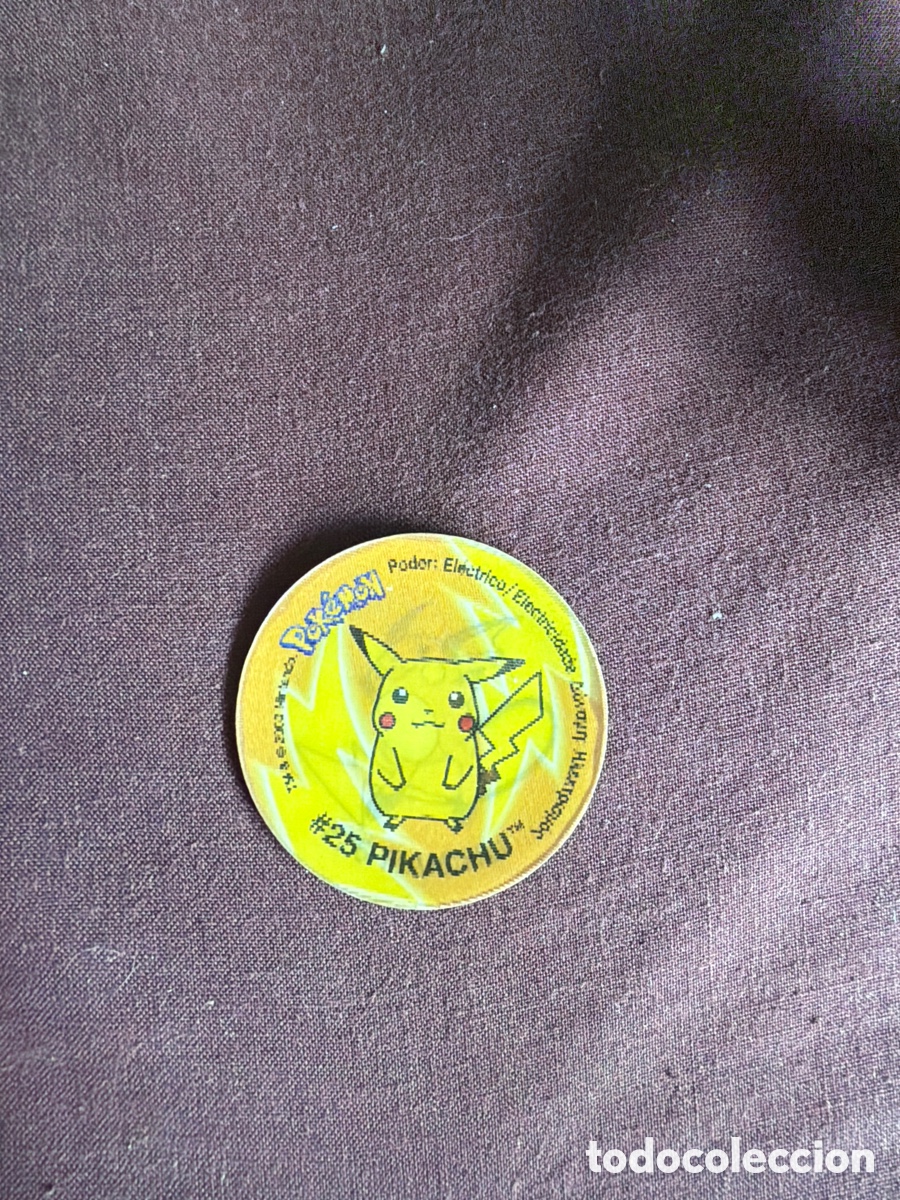 Coleccionismo: Tazo Pok&eacute;mon Tazo 2 3D Pikachu Raichu #025 #026 Matutano 2000 lenticular