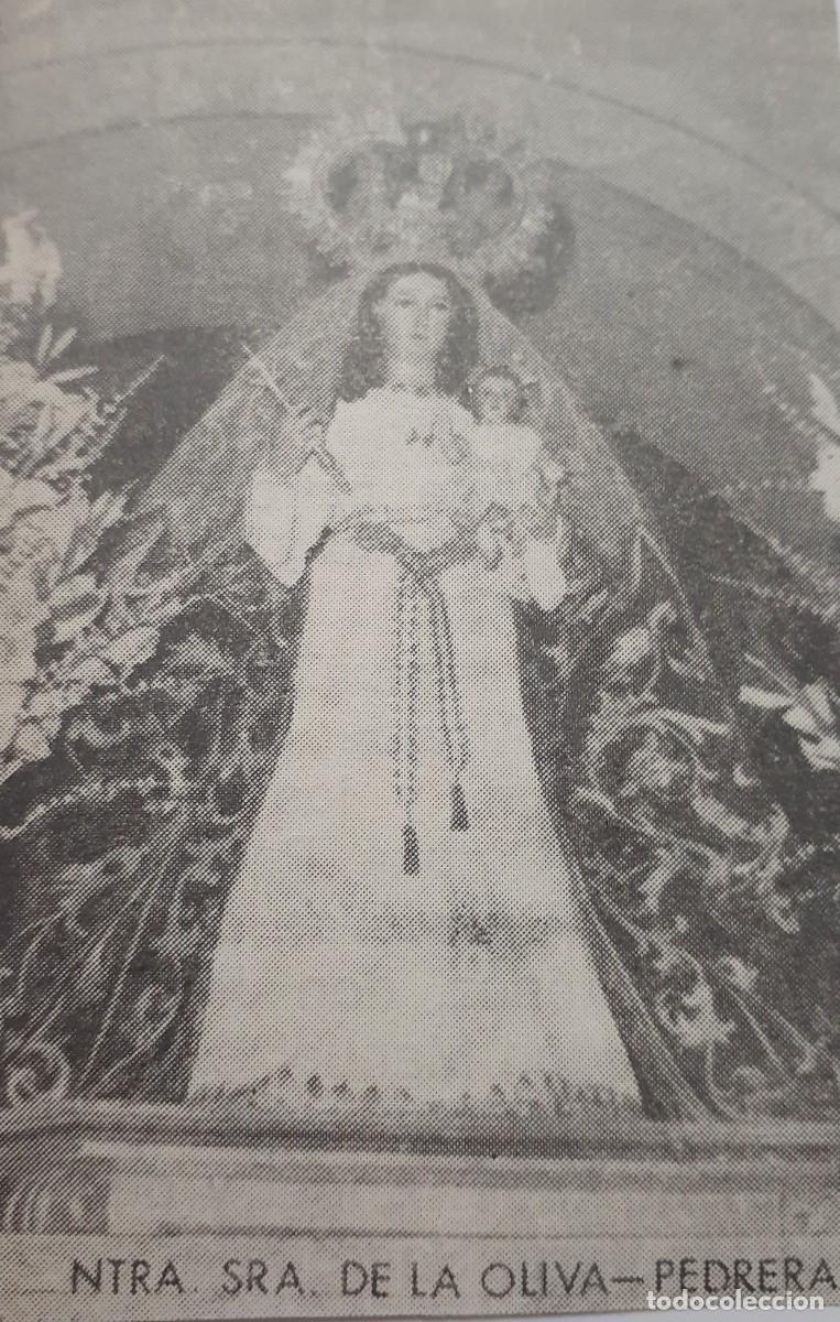 Coleccionismo: SEMANA SANTA PEDRERA, 1970, NTRA. SRA. DE LA OLIVA ,RETAL PUBLICACION, 6X9 CM. APROX.