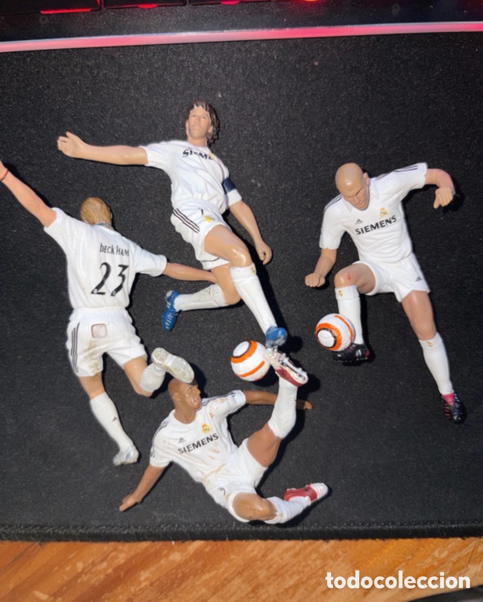 Coleccionismo: Lote de 4 figuras FT Champs del Real Madrid de los a&ntilde;os 2000