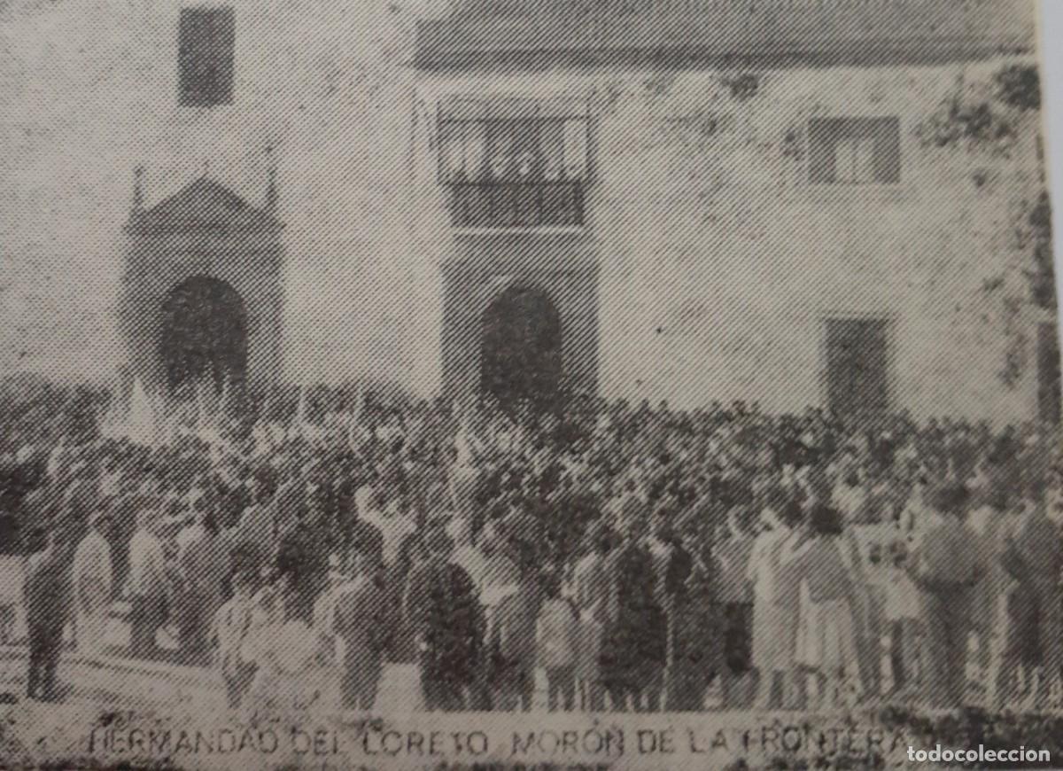 Coleccionismo: SEMANA SANTA MOR&Oacute;N, 1970, HDAD. DEL LORETO, RETAL PUBLICACION, 6X4 CM. APROX.