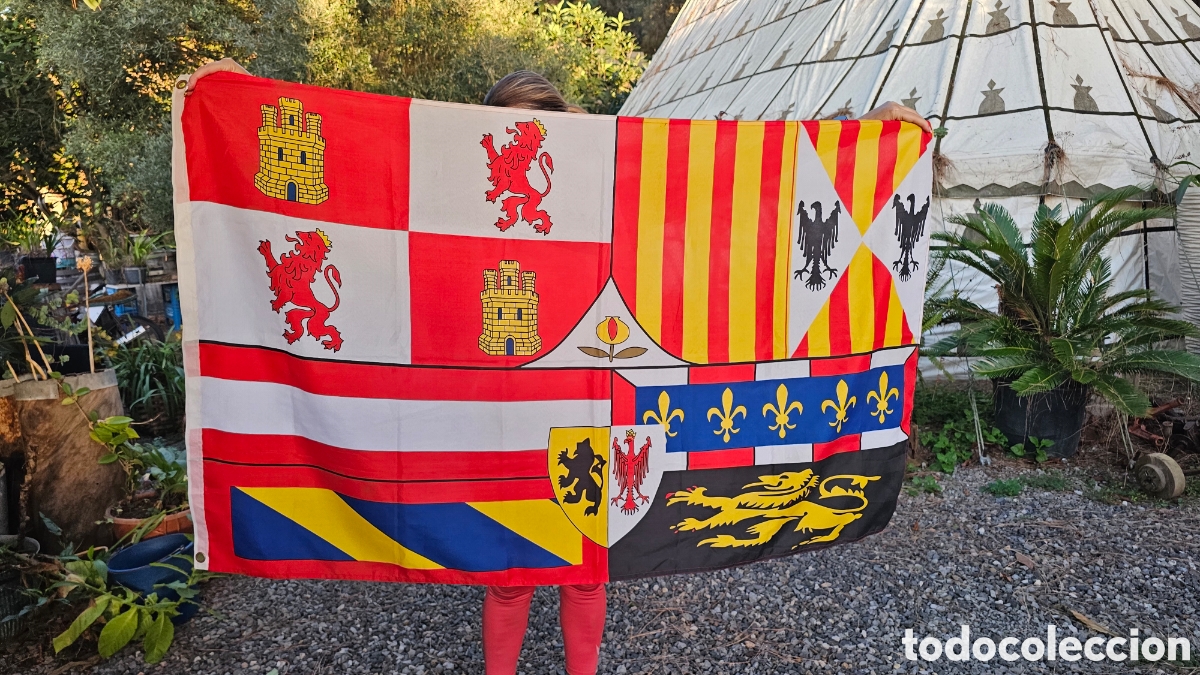 Collezionismo: estandarte real e imperial de Carlos I de Espa&ntilde;a