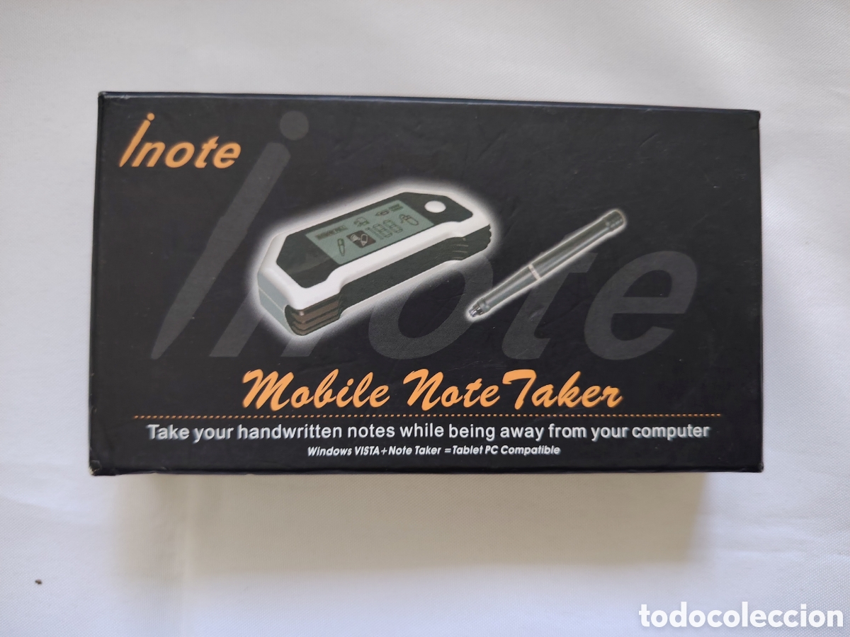 Coleccionismo: Bol&iacute;grafo Digital Inote Mobile Note Taker | Digitalizador de notas manuscritas - Caja original y acc