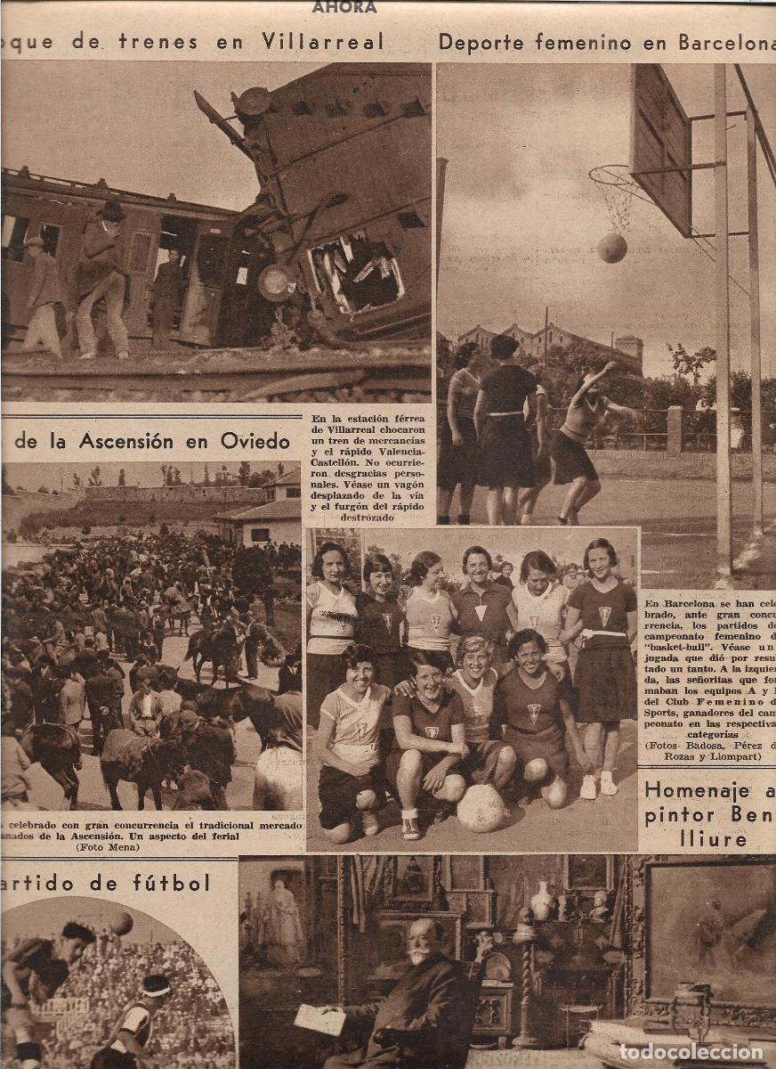 Coleccionismo: A&Ntilde;O 1933 RECORTE PRENSA OVIEDO FERIA DE LA ASCENSION TRADICIONAL MERCADO DE GANADO