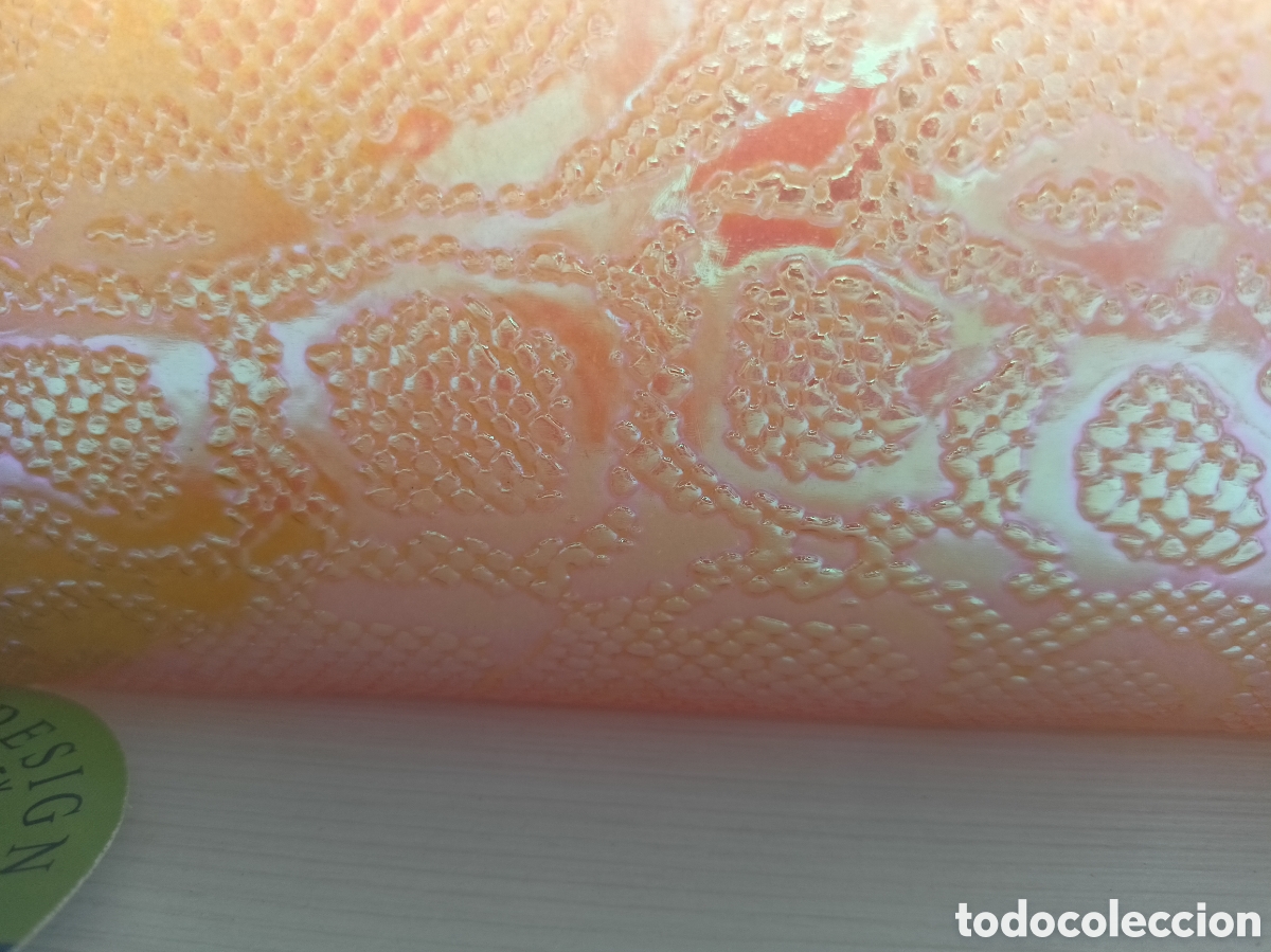 Coleccionismo: Estuche naranja piel . Nuevo - Foto 2