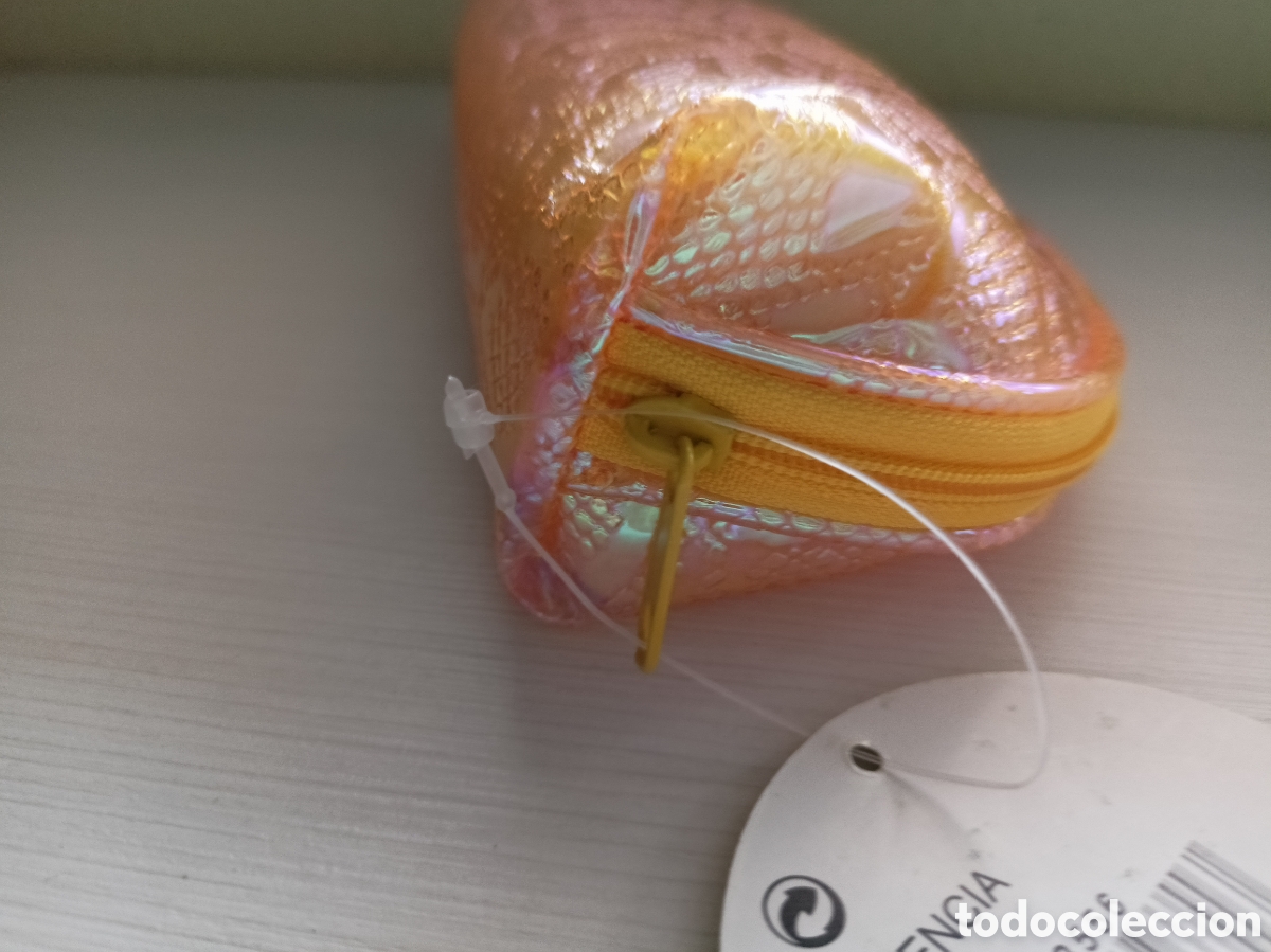 Coleccionismo: Estuche naranja piel . Nuevo - Foto 6