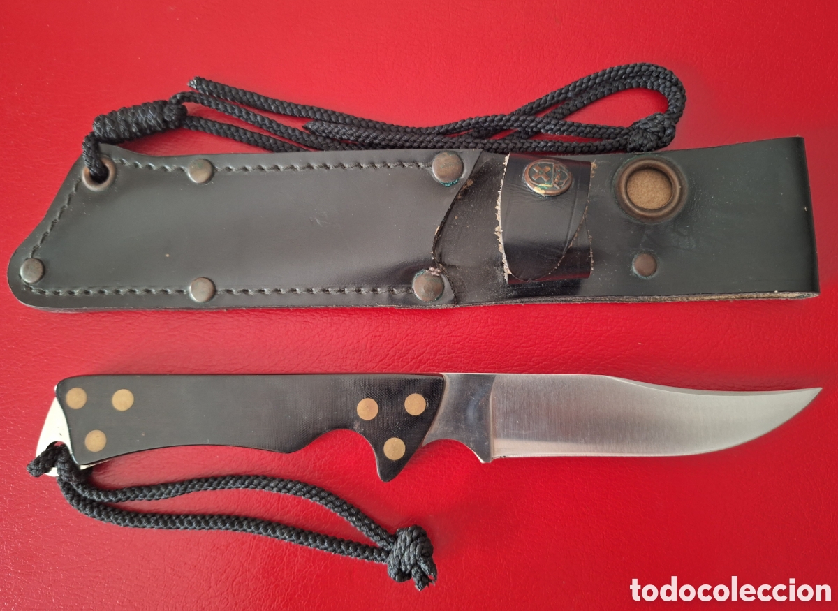 Coleccionismo: Cuchillo Aitor Hunter micarta negra - Foto 4