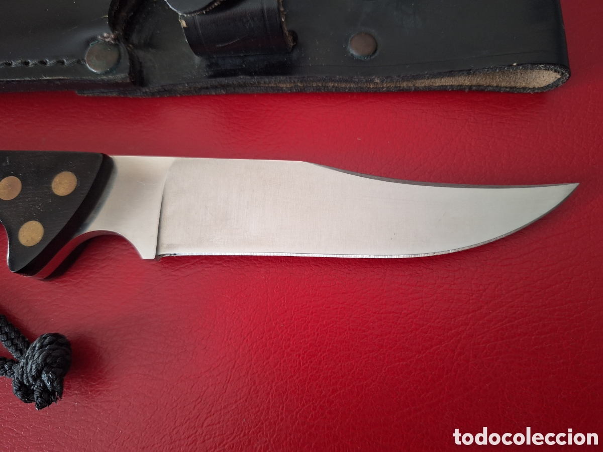 Coleccionismo: Cuchillo Aitor Hunter micarta negra - Foto 5
