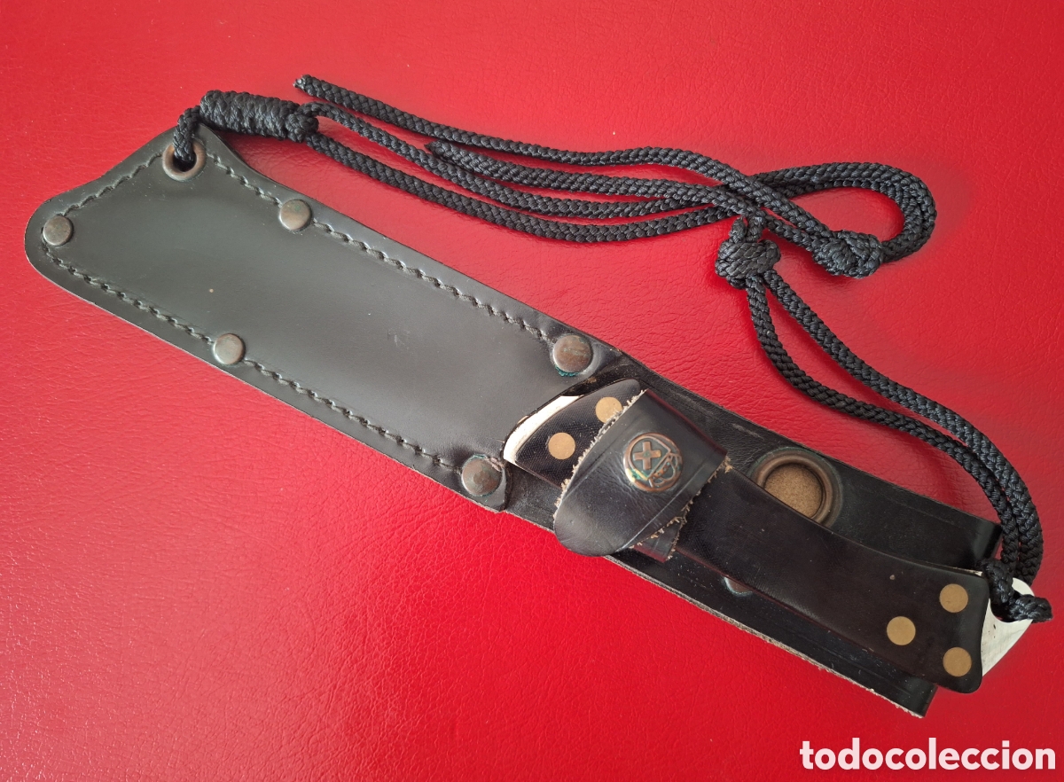 Coleccionismo: Cuchillo Aitor Hunter micarta negra - Foto 1