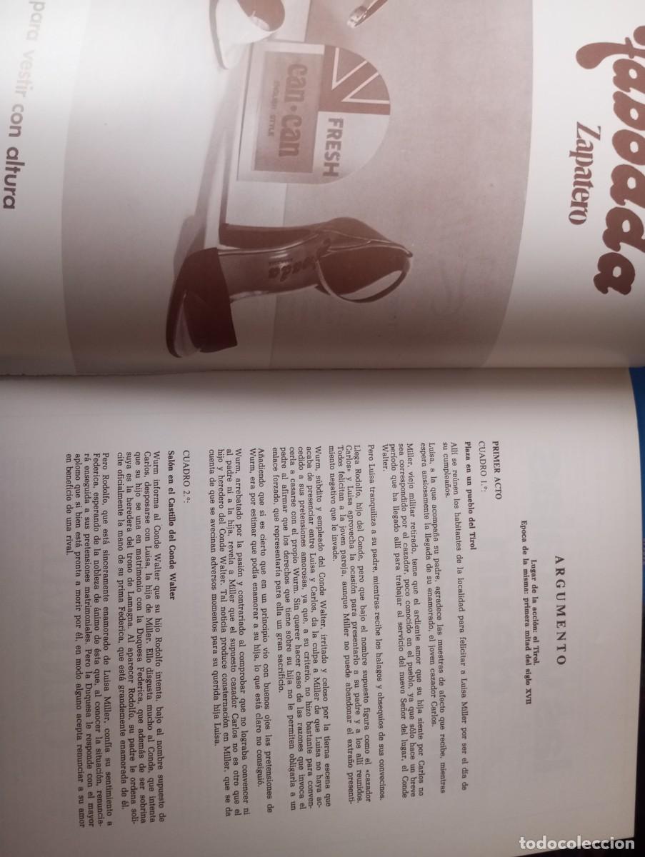 Coleccionismo: PROGRAMACI&Oacute;N DE OPERAS, 1972 VER FOTOS - Foto 10