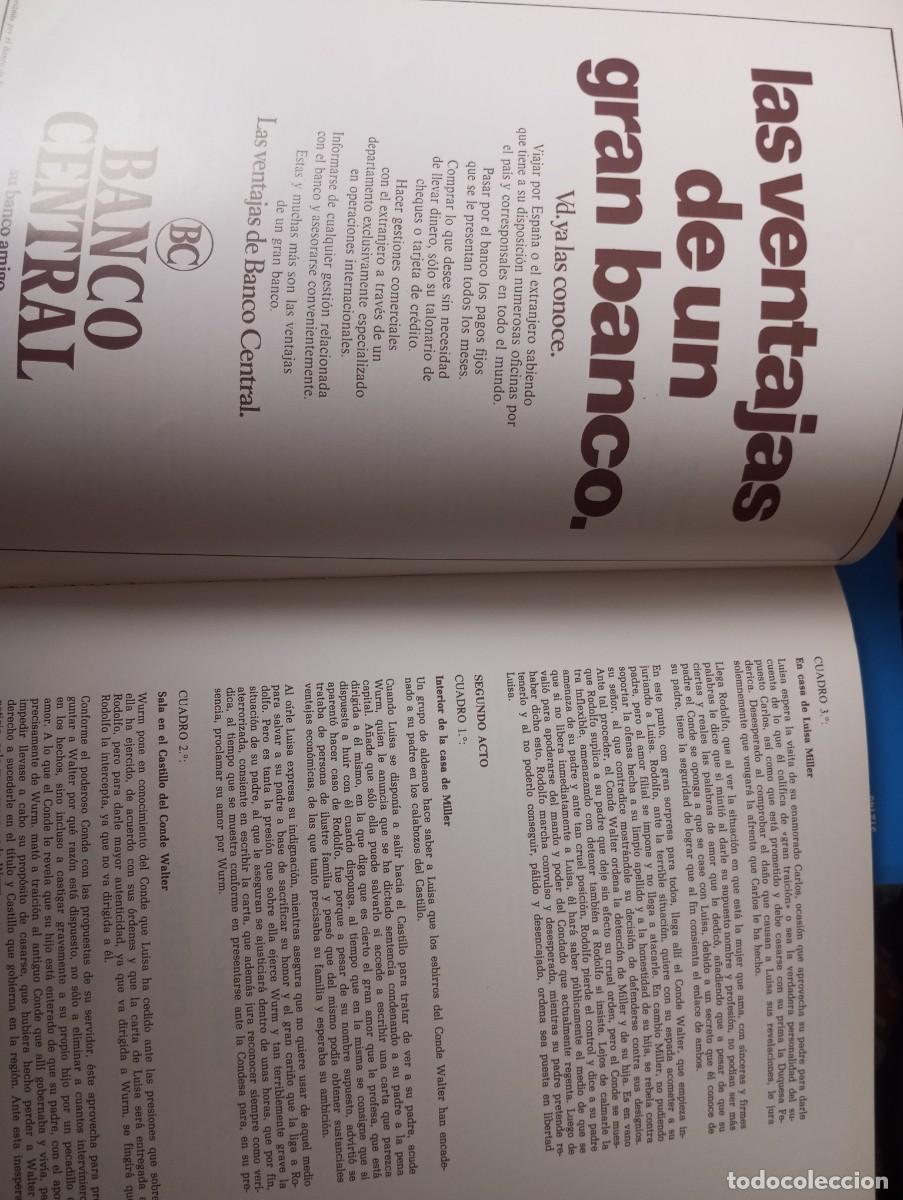 Coleccionismo: PROGRAMACI&Oacute;N DE OPERAS, 1972 VER FOTOS - Foto 11