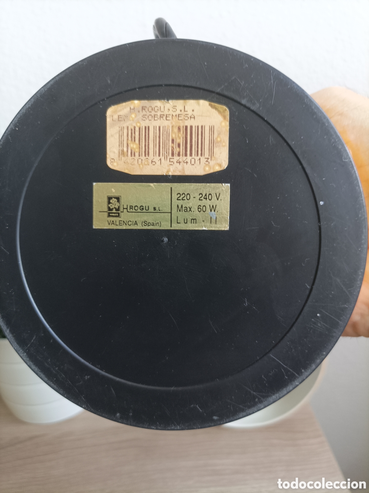 Coleccionismo: Flexo vintage Space Ace H .Rogu amarillo 80s - Foto 8