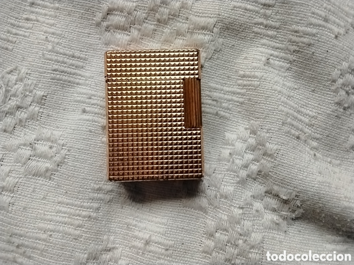 Coleccionismo: MECHERO DUPONT ORO PEQUE&Ntilde;O 2O MICRAS