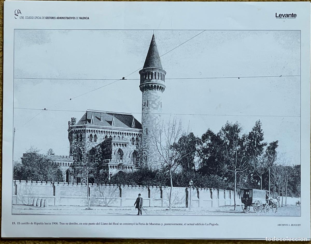 Coleccionismo: * VALENCIA EN EL RECUERDO * Castillo de Ripalda -circa 1906