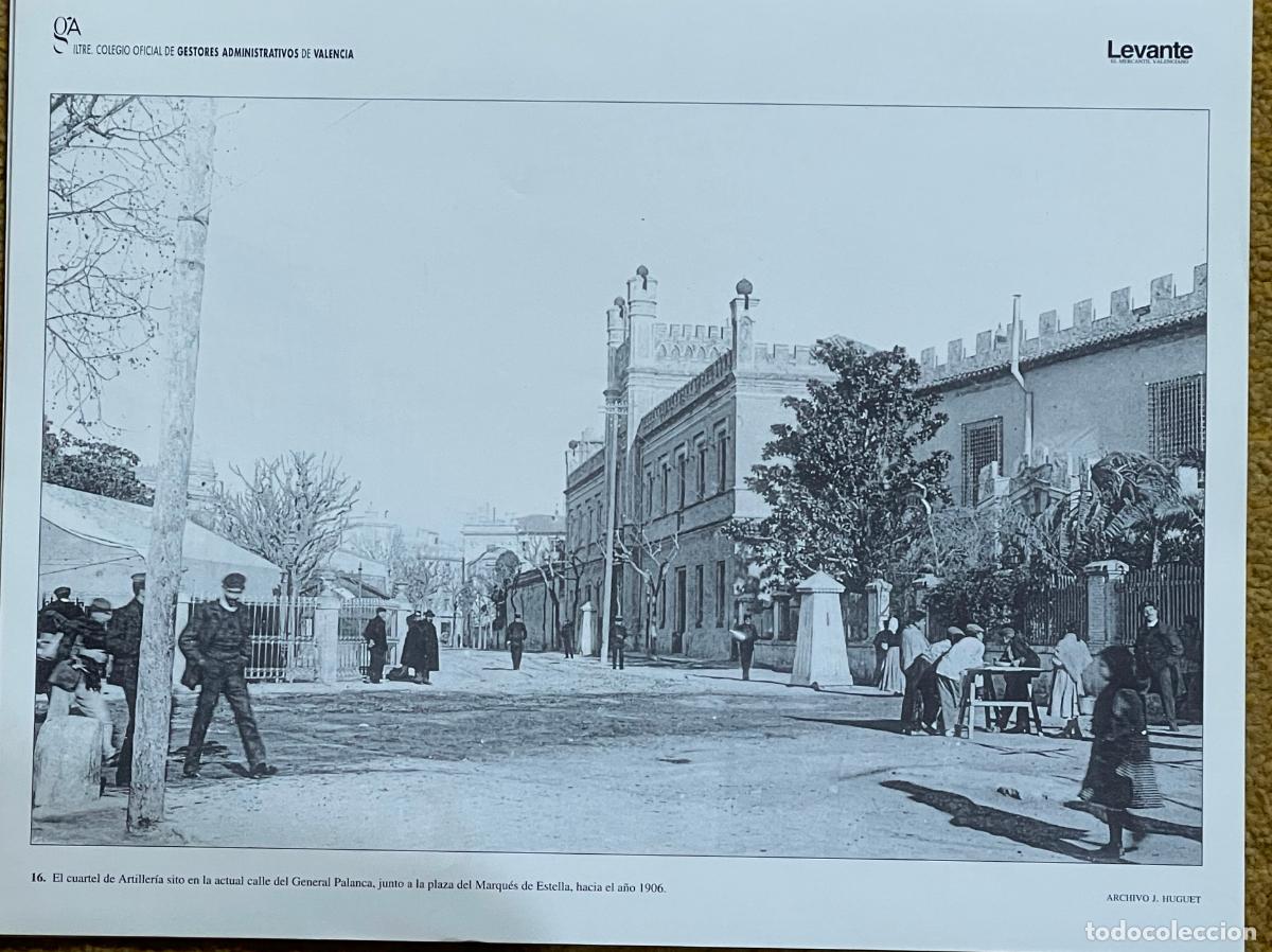 Coleccionismo: * VALENCIA EN EL RECUERDO * Cuartel de Artiller&iacute;a, junto a la plaza marques de Estella-circa 1906