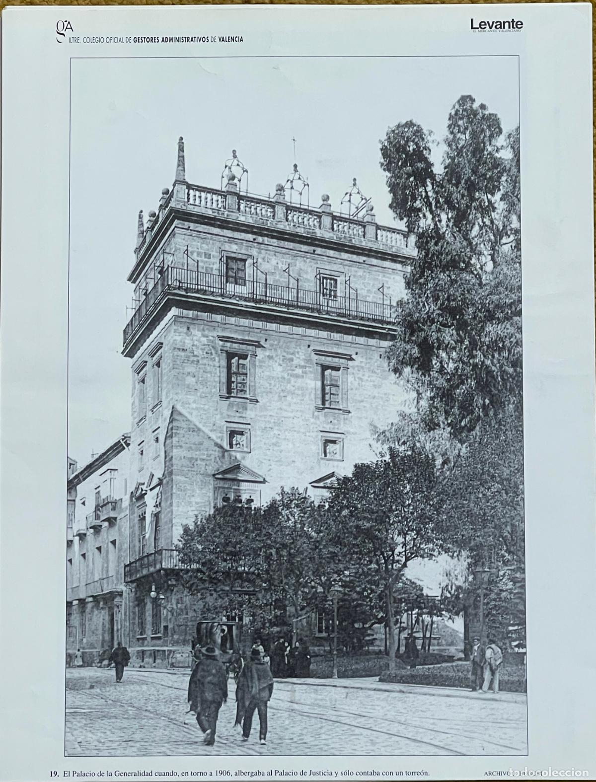 Coleccionismo: * VALENCIA EN EL RECUERDO * Palacio de la Generalitat -circa 1906