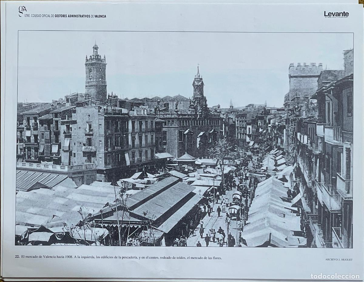 Coleccionismo: * VALENCIA EN EL RECUERDO * mercado, edificios de la pescader&iacute;a y mercado de las flores- circa 1908