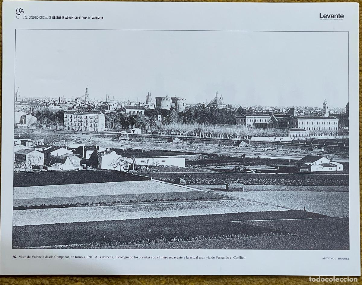 Coleccionismo: * VALENCIA EN EL RECUERDO * Vista desde Campanar, colegio de los Jesuitas - circa 1910