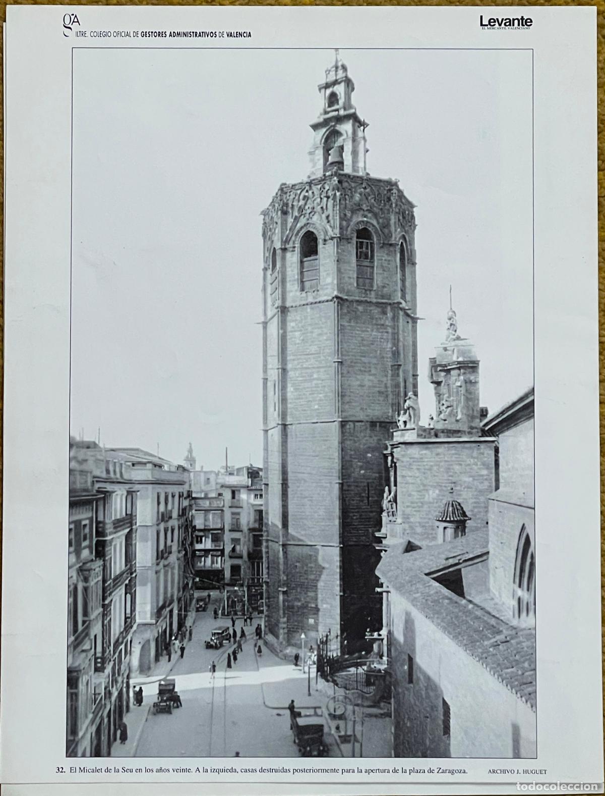 Coleccionismo: * VALENCIA EN EL RECUERDO * Micalet de la Seu -a&ntilde;os 20