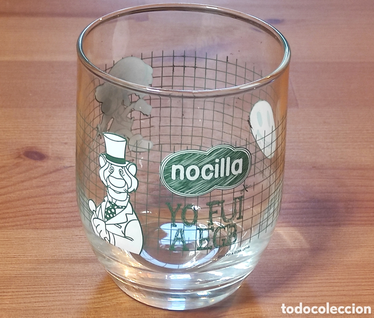 Coleccionismo: Vaso Nocilla Yo fui a EGB Dartac&aacute;n Willy Fog