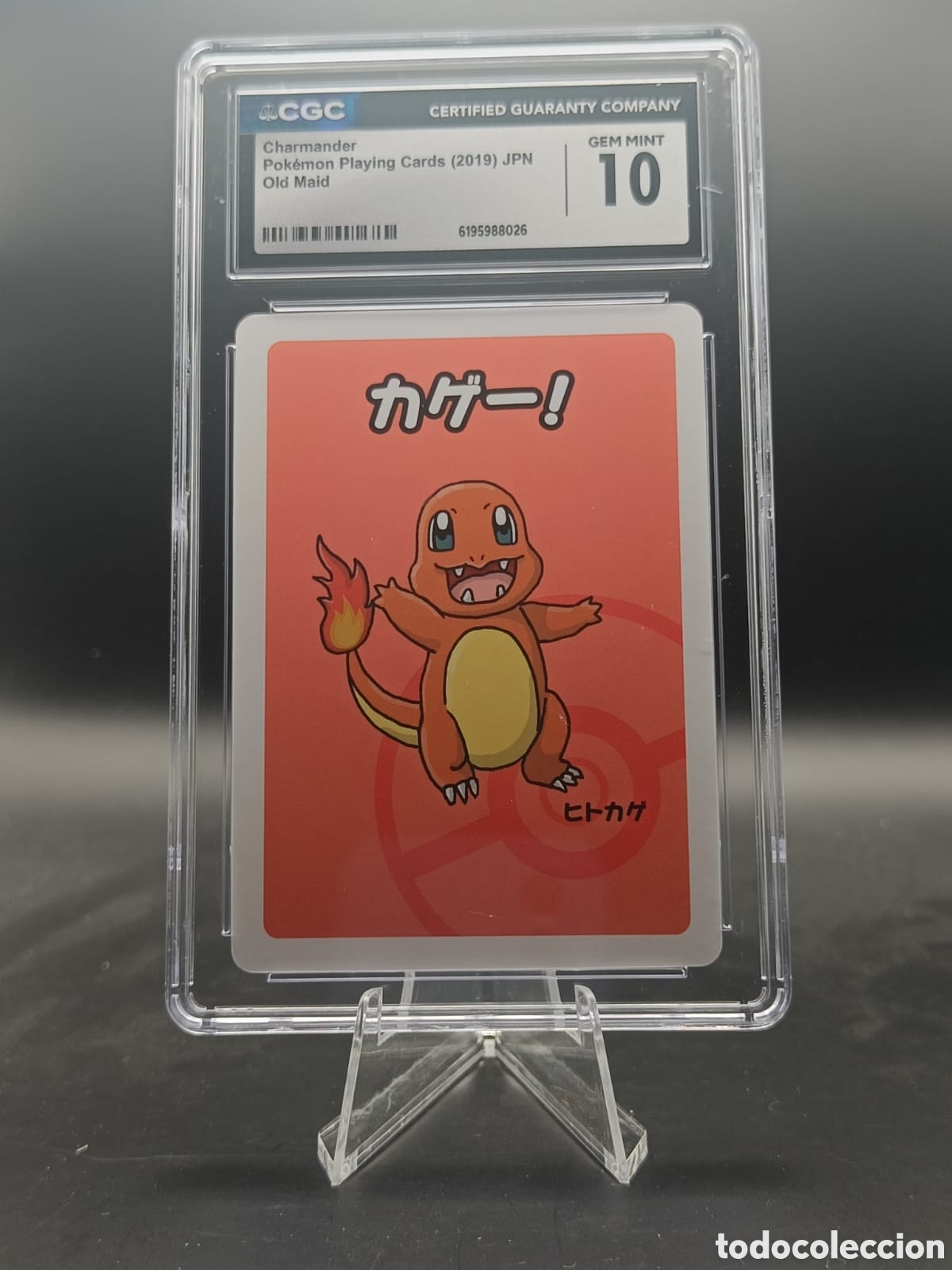 Coleccionismo: 2019 Pokemon Japanese Old Maid Charmander CGC 10