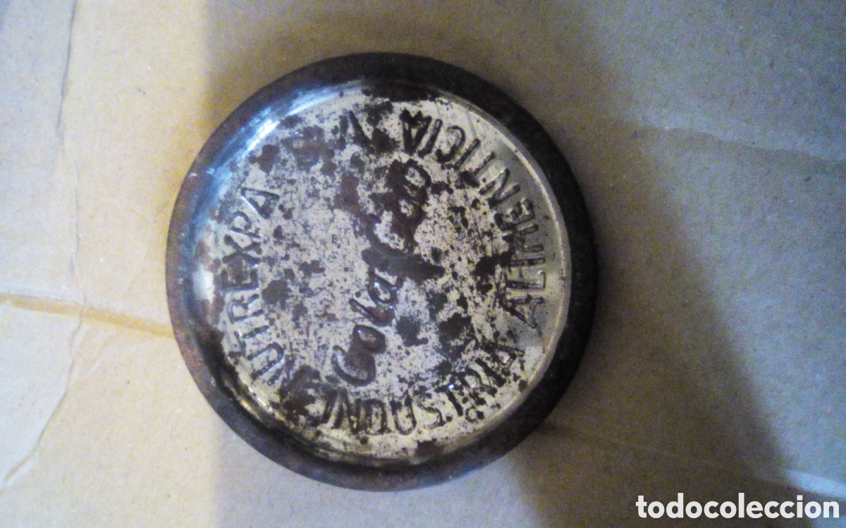 Coleccionismo: Tapa de metal Cola Cao. Industria alimentaria Nutrexpa, S. A.. Mide 72 mm., algo de &oacute;xido.