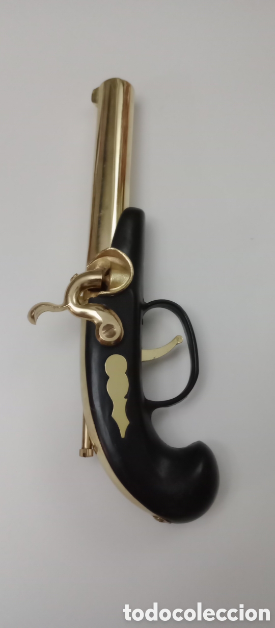 Coleccionismo: Mechero vintage en forma de pistola