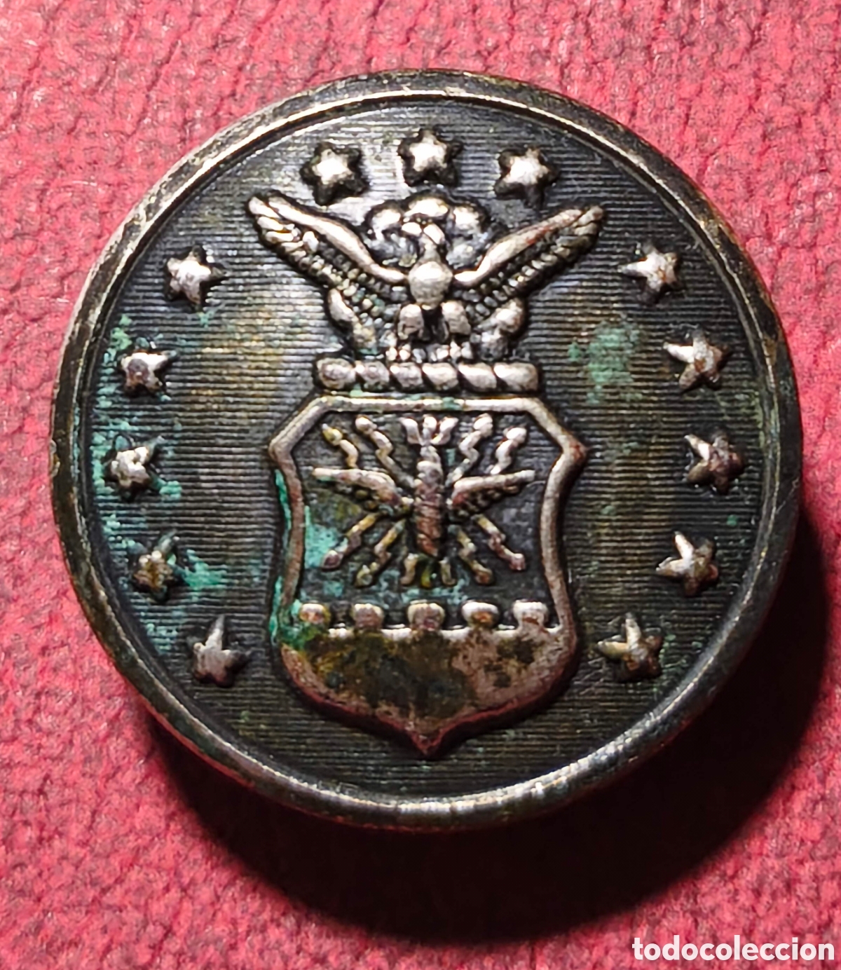 Coleccionismo: EEUU. Bot&oacute;n militar L&R Bronx, N. Y.