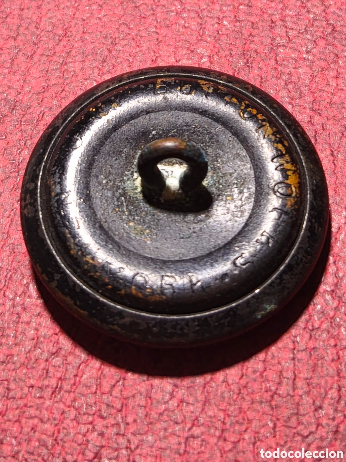 Coleccionismo: EEUU. Bot&oacute;n militar Button Works. N.Y. - Foto 3