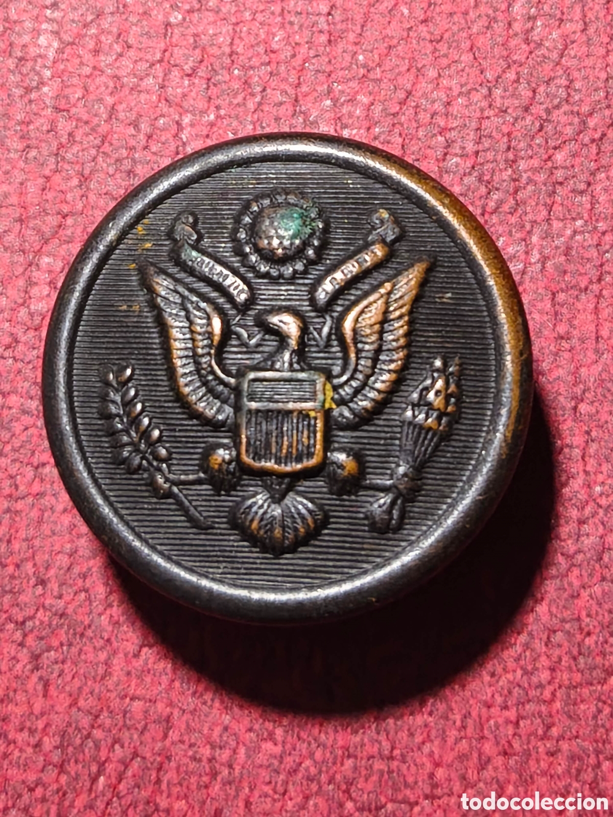 Coleccionismo: EEUU. Bot&oacute;n militar Button Works. N.Y.
