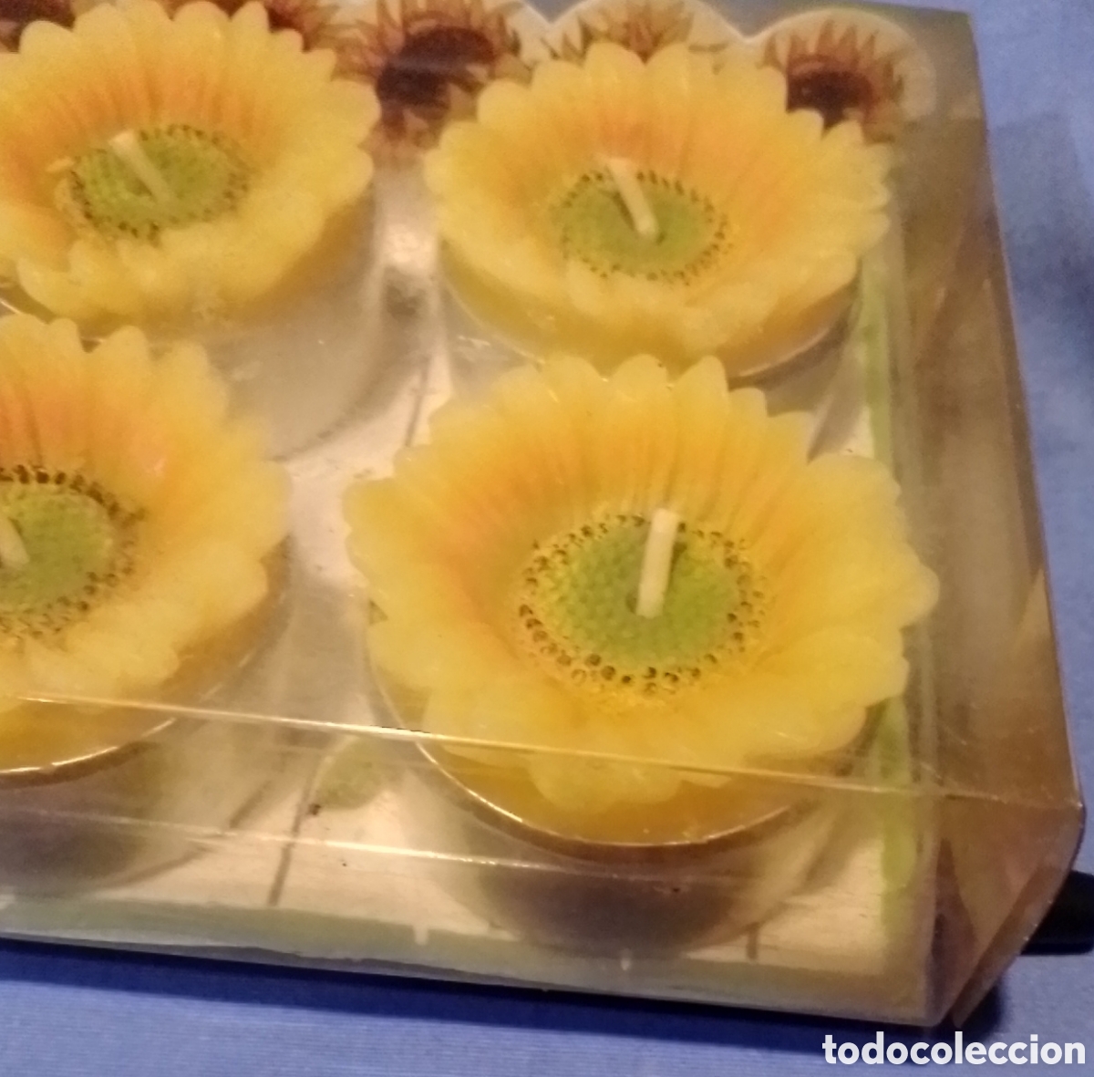 Coleccionismo: Velas perfumadas girasol - Foto 2