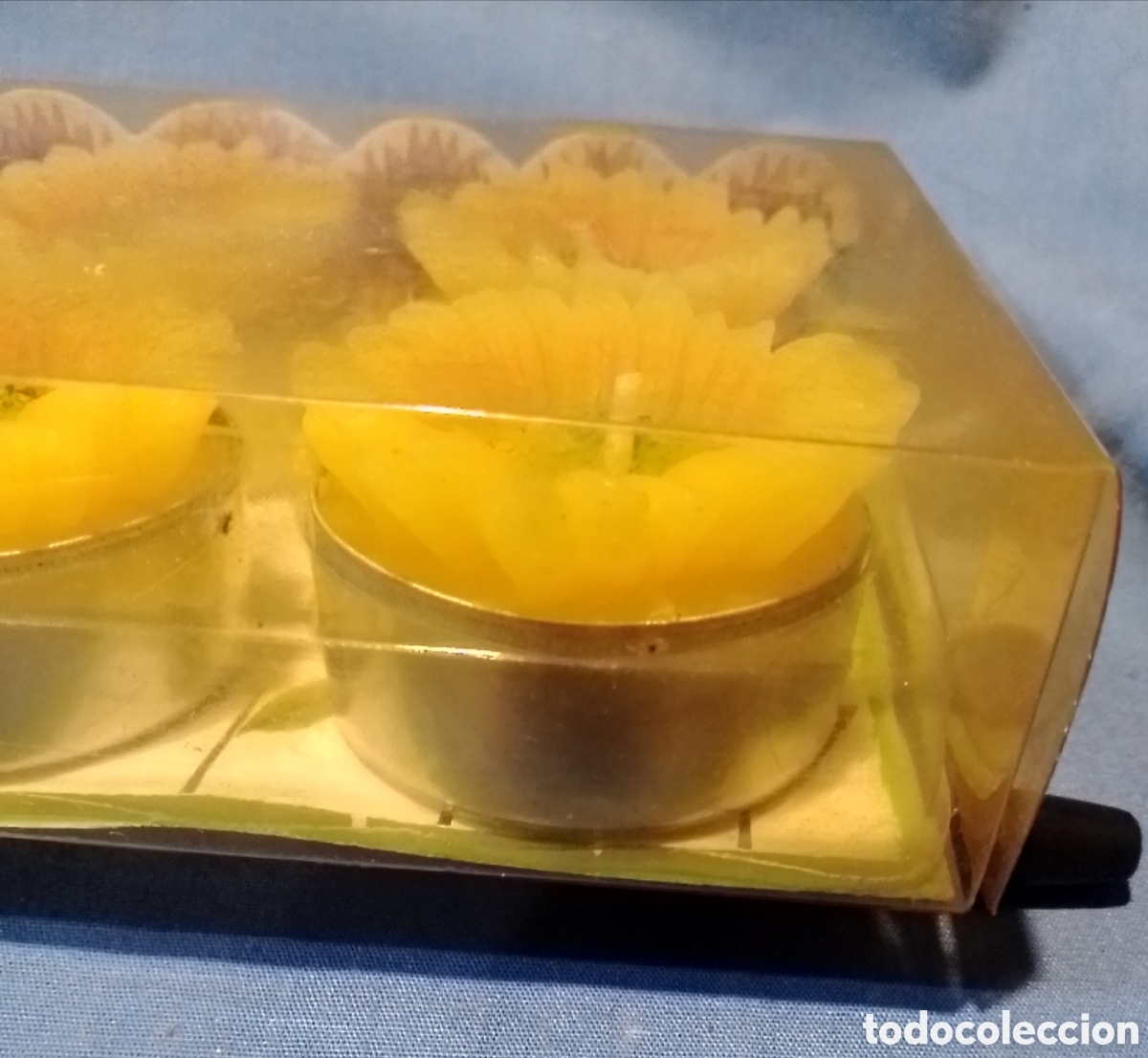 Coleccionismo: Velas perfumadas girasol - Foto 3