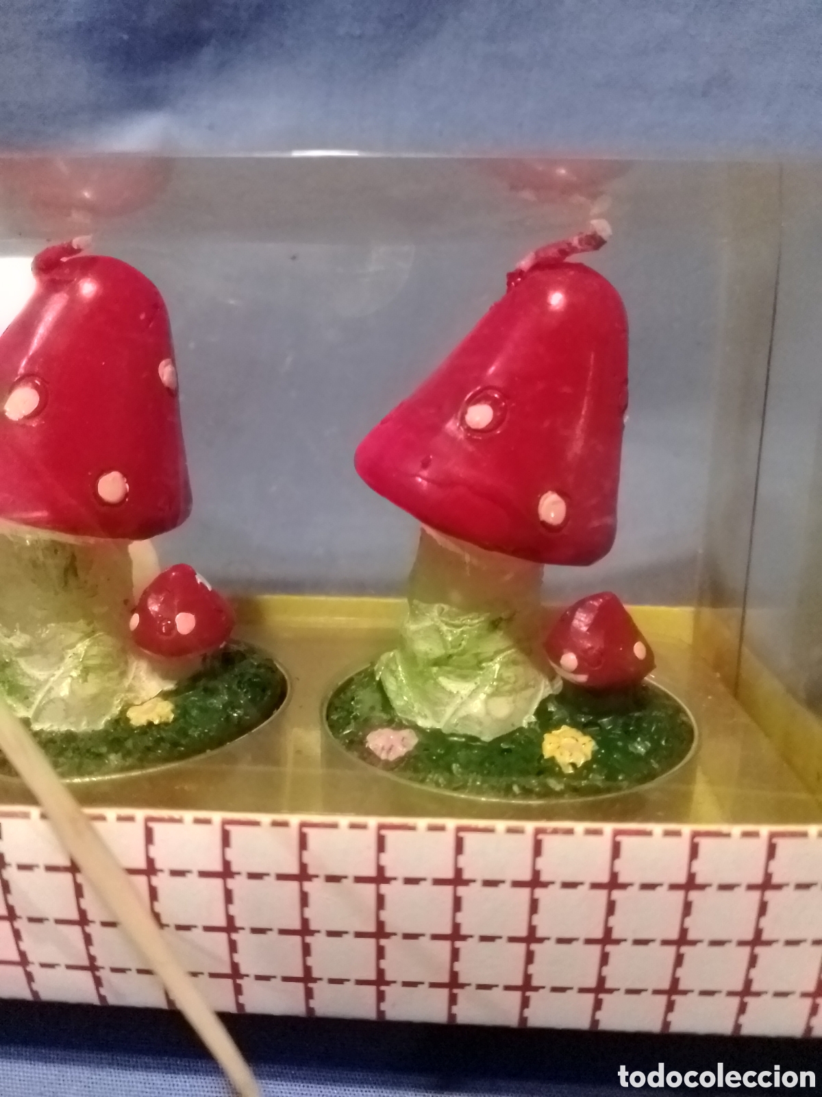Coleccionismo: Velas decorativas perfumadas seta - Foto 2