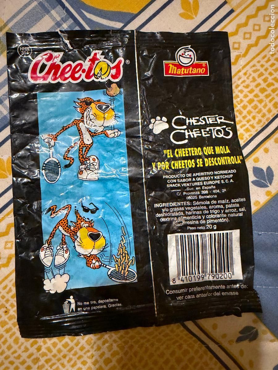 Coleccionismo: Envoltorio cheetos 25 pts - Foto 2