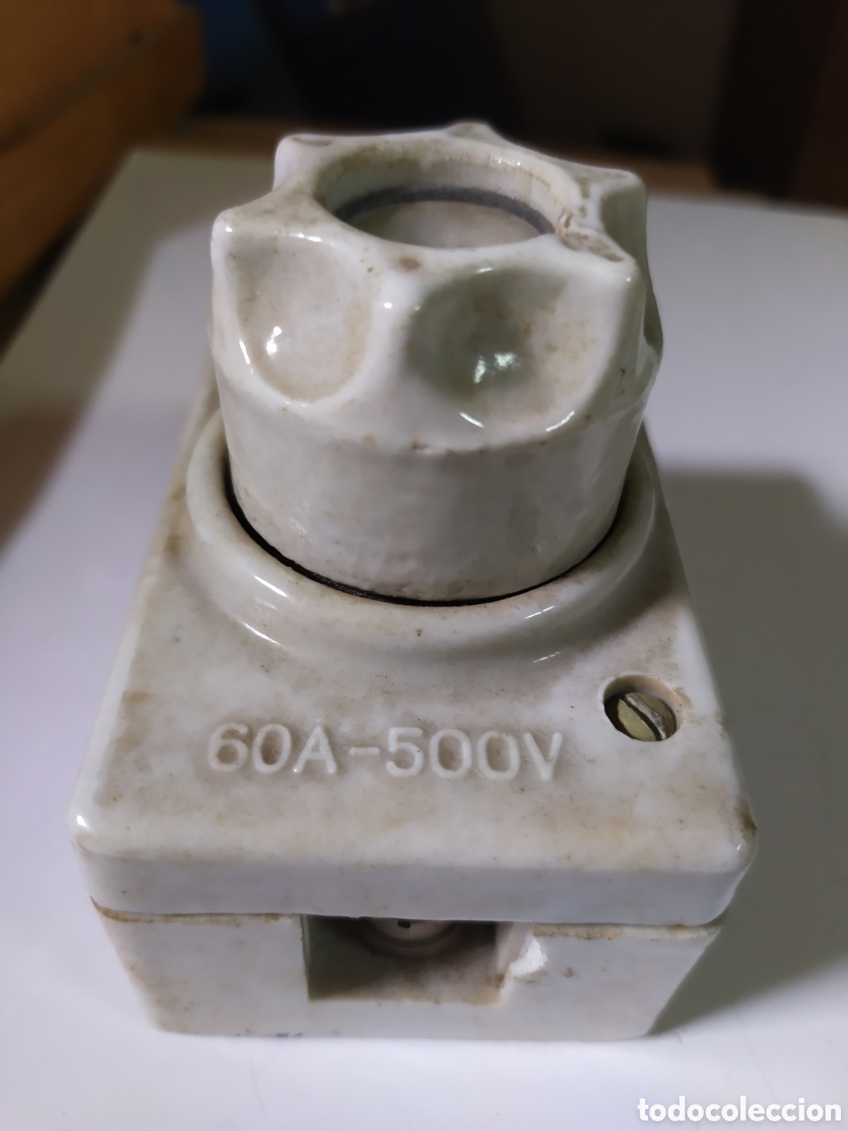 Coleccionismo: Fusible vintage de porcelana