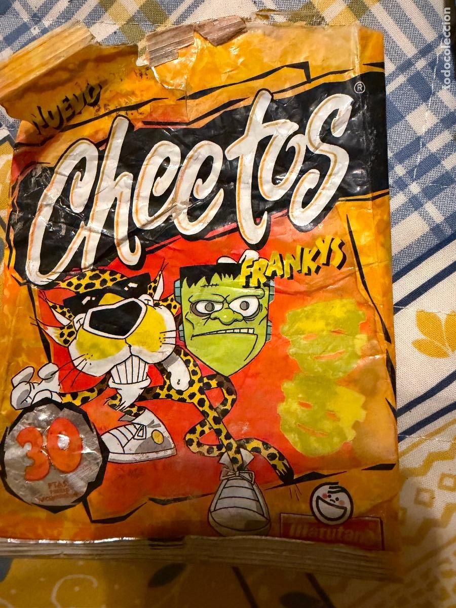Coleccionismo: Envoltorio cheetos frankys - Foto 1