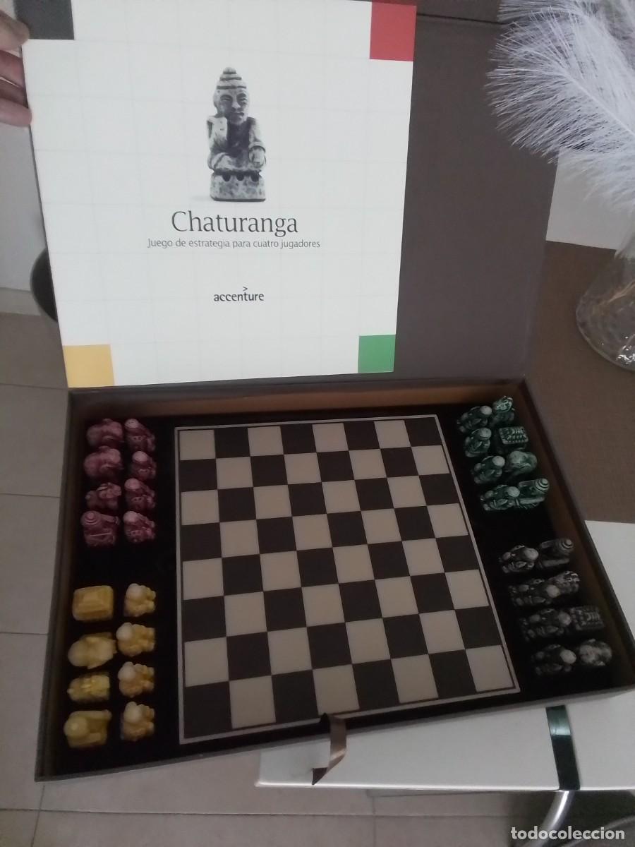 Coleccionismo: Ajedrez Chaturanga - Juego de estrategia - antecesor del Ajedrez, originario de la India