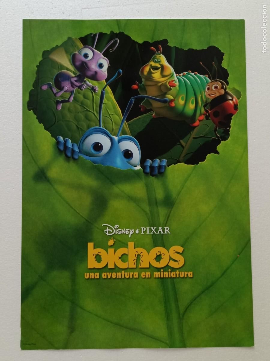 Coleccionismo: L&Aacute;MINA LITOGRAFIA DE LA PEL&Iacute;CULA DE WALT DISNEY. BICHOS. 33 X 48, CM. NUEVA.