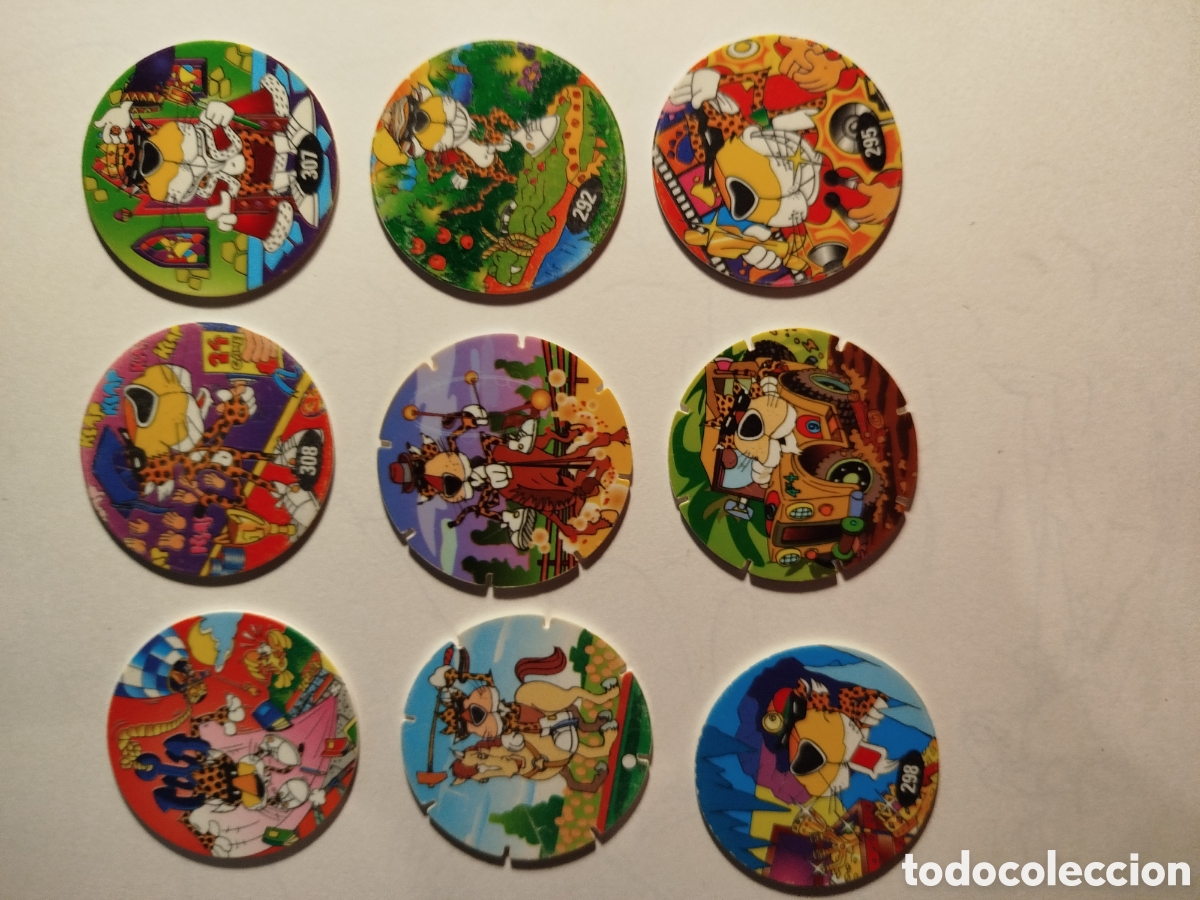 Coleccionismo: Lote de tazos Chester