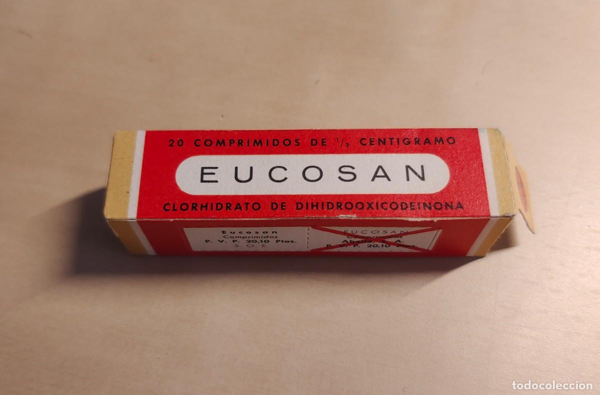 Coleccionismo: Eucosan Medicamento Antiguo. Farmacia coleccionismo.