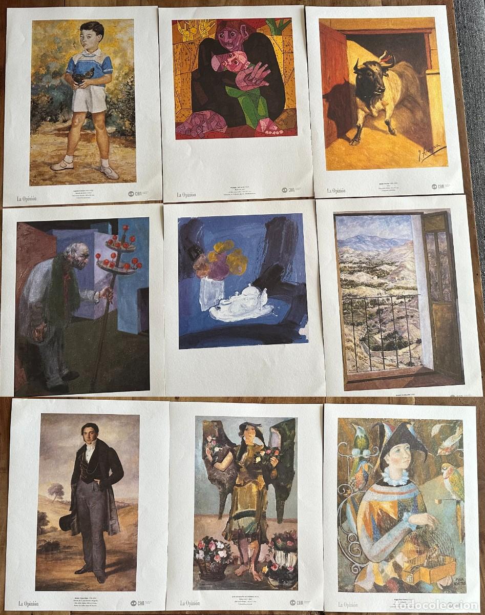 Coleccionismo: Lote &rdquo;150 A&ntilde;os de Pintura en Murcia&rdquo; (Carpeta + Libro + 33 L&aacute;minas) + 2 de regalo.