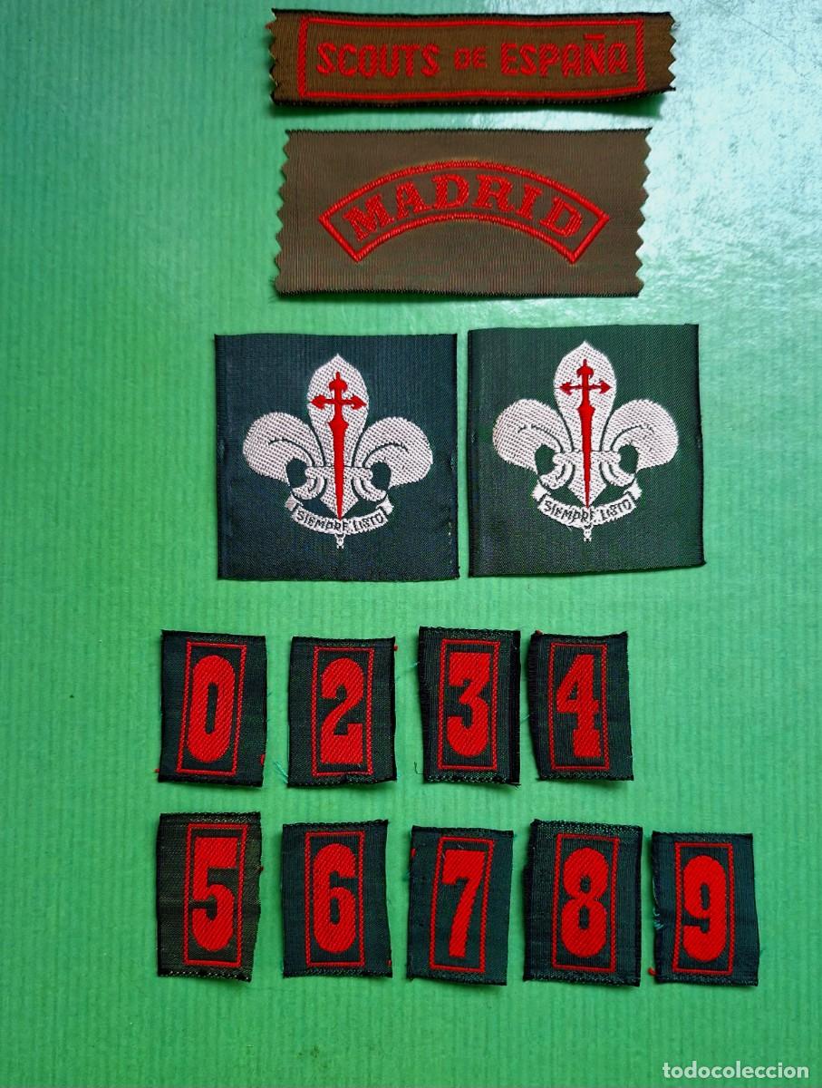 Collectionnisme: ASDE 1 MATRICULA, 1 MADRID, 2 PROMESAS 1968 Y 9 N&Uacute;MEROS SCOUTS